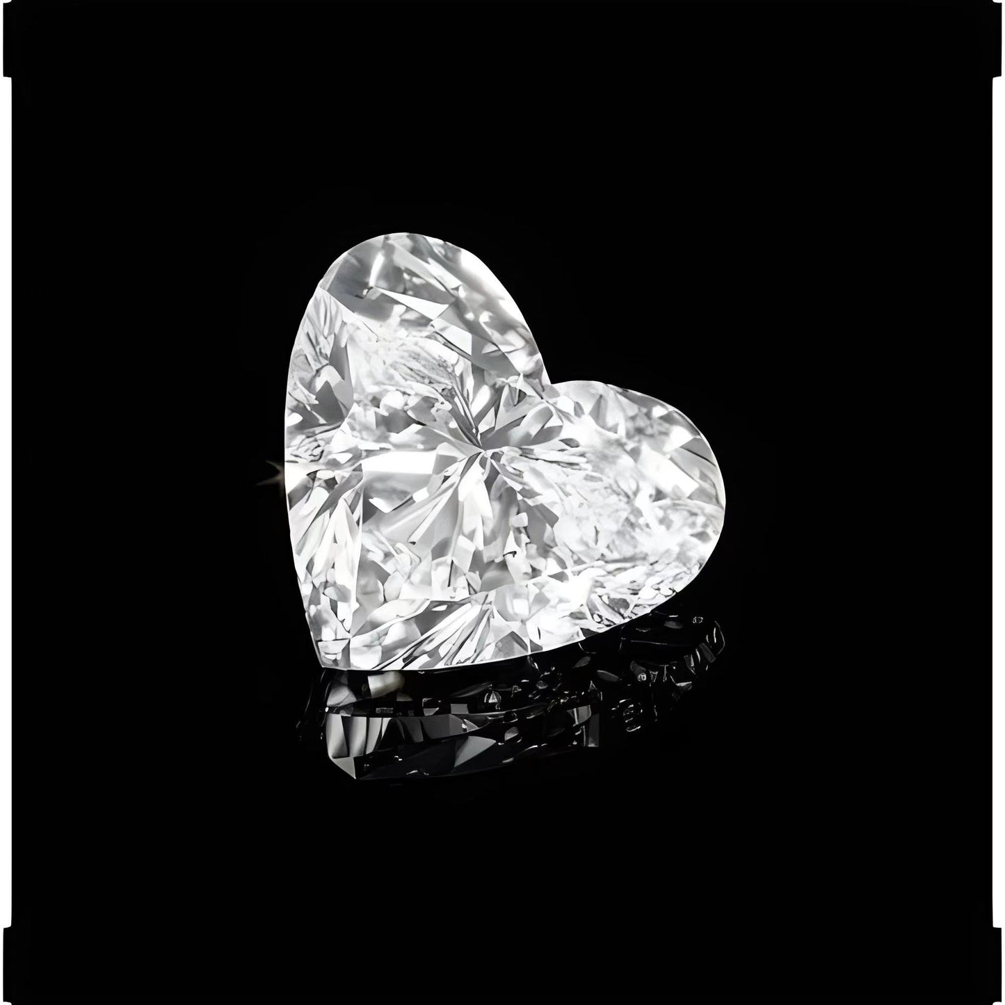 Lab Grown Diamonds, Heart Cut, 2EX Cut, IGI Certificate