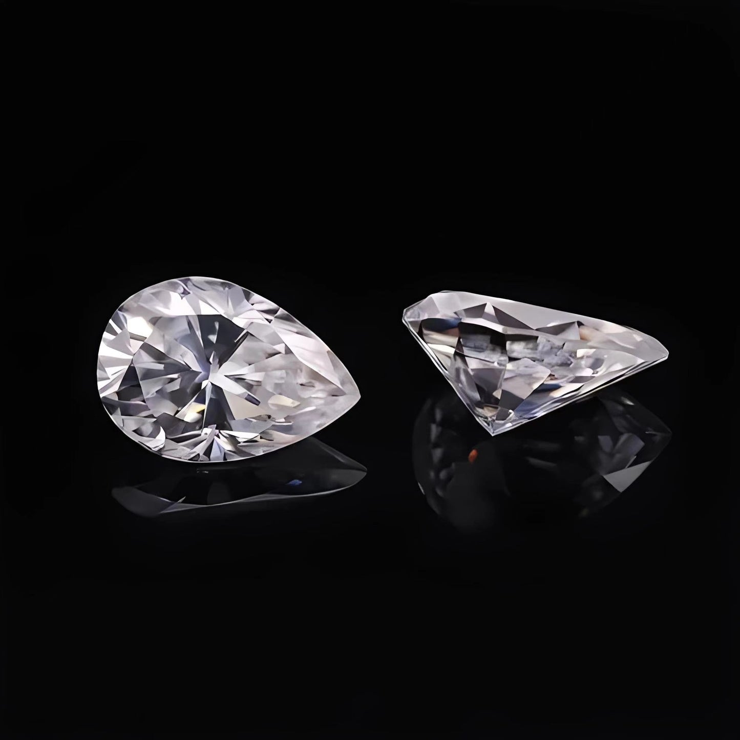 Lab-Grown Diamond, Pear Shape, 2EX Cut, IGI Certificate